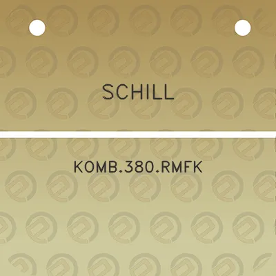 schill-komb380rmfk