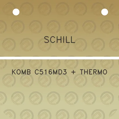 schill-komb-c516md3-thermo