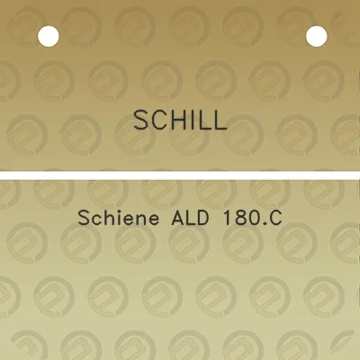 schill-schiene-ald-180c