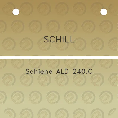 schill-schiene-ald-240c