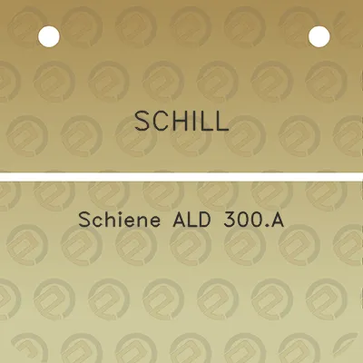 schill-schiene-ald-300a