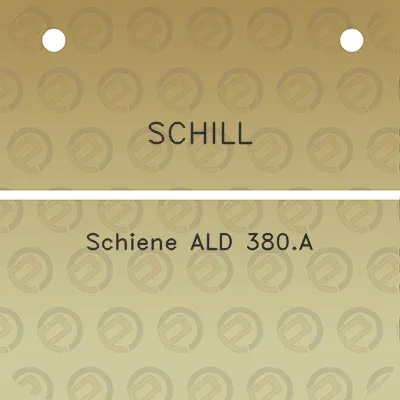 schill-schiene-ald-380a