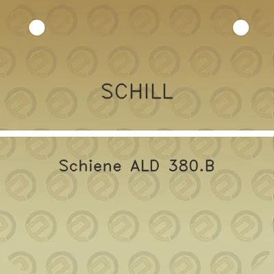 schill-schiene-ald-380b