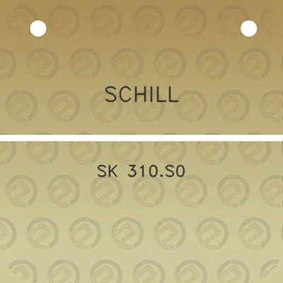 schill-sk-310s0