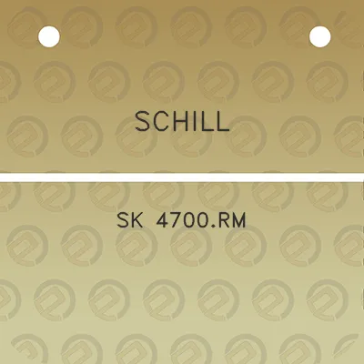 schill-sk-4700rm