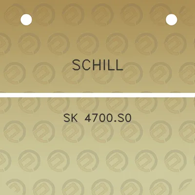 schill-sk-4700s0