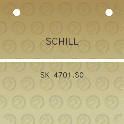 schill-sk-4701s0