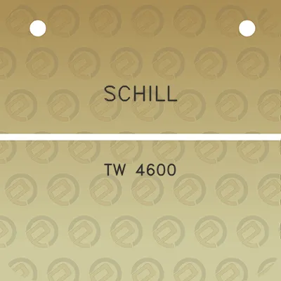 schill-tw-4600