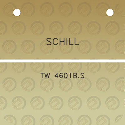 schill-tw-4601bs