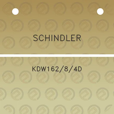 schindler-kdw16284d