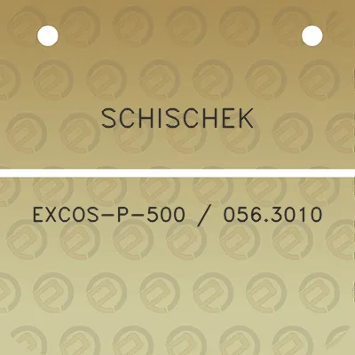 schischek-excos-p-500-0563010