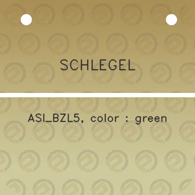 schlegel-asi_bzl5-color-green