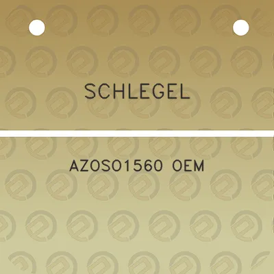 schlegel-azoso1560-oem