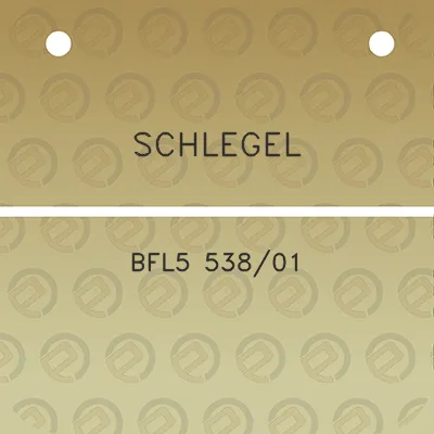 schlegel-bfl5-53801