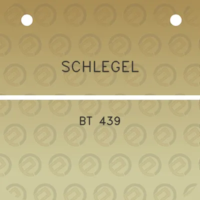 schlegel-bt-439