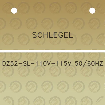 schlegel-dz52-sl-110v-115v-5060hz