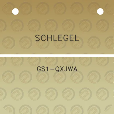 schlegel-gs1-qxjwa