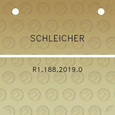 schleicher-r118820190