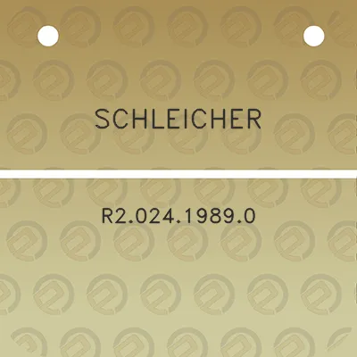 schleicher-r202419890