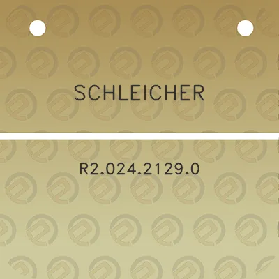 schleicher-r202421290