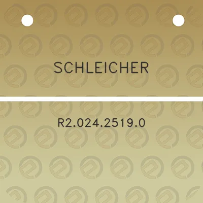 schleicher-r202425190