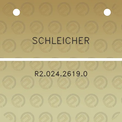 schleicher-r202426190