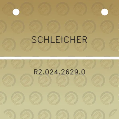 schleicher-r202426290