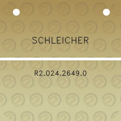 schleicher-r202426490