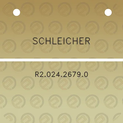 schleicher-r202426790