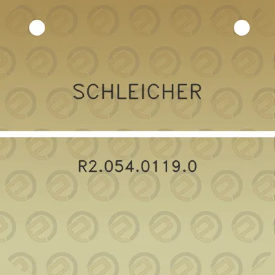 schleicher-r205401190