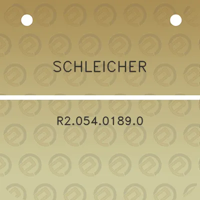 schleicher-r205401890