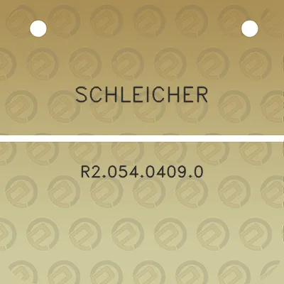 schleicher-r205404090