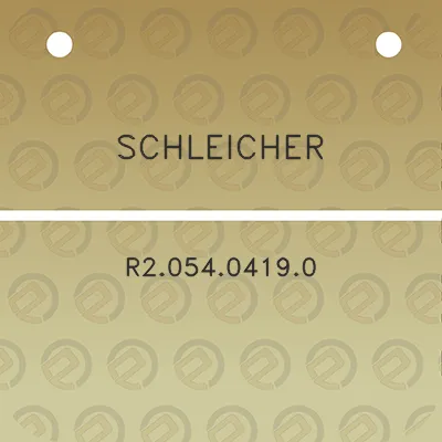 schleicher-r205404190