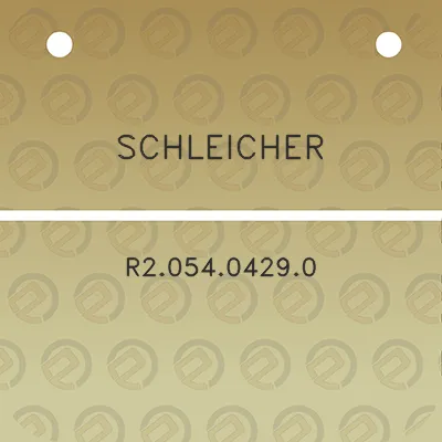 schleicher-r205404290