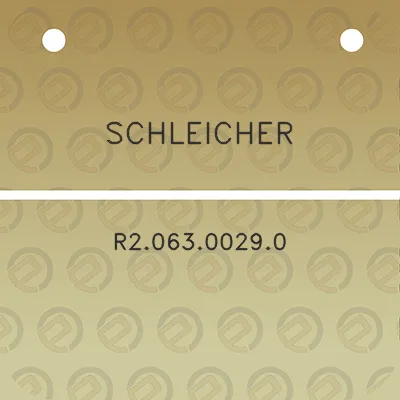 schleicher-r206300290