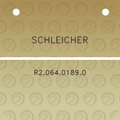 schleicher-r206401890