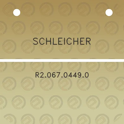 schleicher-r206704490