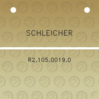 schleicher-r210500190