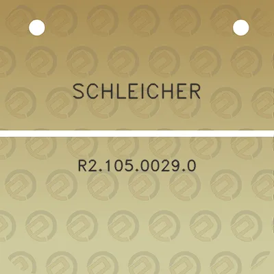 schleicher-r210500290