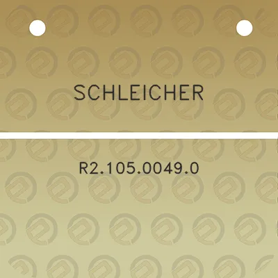 schleicher-r210500490