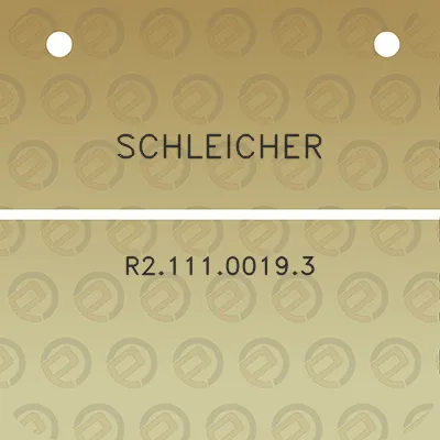 schleicher-r211100193