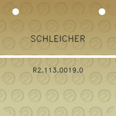 schleicher-r211300190