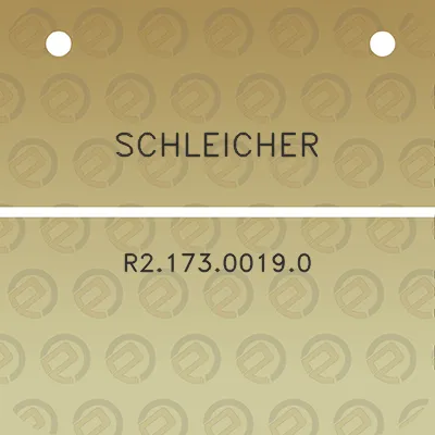 schleicher-r217300190