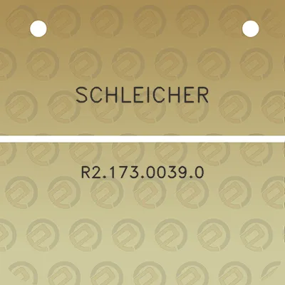 schleicher-r217300390