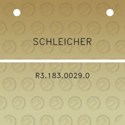 schleicher-r318300290