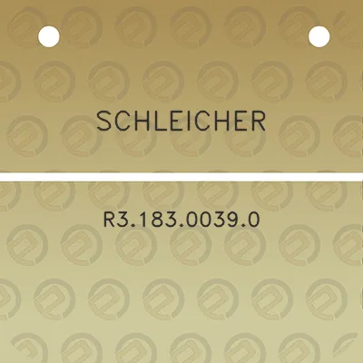 schleicher-r318300390