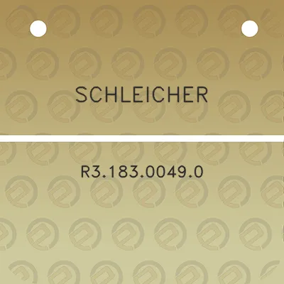 schleicher-r318300490