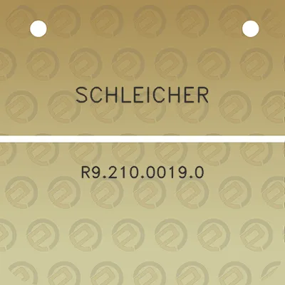 schleicher-r921000190