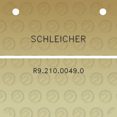 schleicher-r921000490