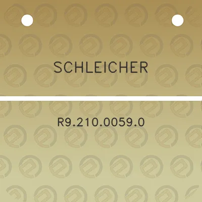 schleicher-r921000590